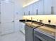 Well-equipped laundry room with modern washer and dryer and ample cabinet space at 601 Se 80Th St, Ocala, FL 34480