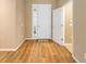 Inviting foyer with stylish wood-look tile and natural light at 6651 Sw 93Rd Ct, Ocala, FL 34481