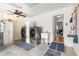 Spacious laundry area with modern appliances and a convenient utility sink at 8874 Sw 95Th St # E, Ocala, FL 34481
