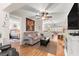 Cozy living space seamlessly connects to the open floor plan of the house at 8874 Sw 95Th St # E, Ocala, FL 34481