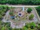 Secluded homestead featuring a single-story home, partially wooded acreage and perimeter fencing at 9325 Sw 125Th Court Rd, Dunnellon, FL 34432
