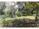 A serene backyard featuring lush greenery and dappled sunlight for a peaceful outdoor experience at 15324 Sw 28Th Avenue Rd, Ocala, FL 34473