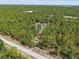 Aerial view of the home nestled among lush greenery and trees at 22189 Sw Neptune Blvd, Dunnellon, FL 34431