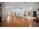 Open concept living space with hardwood floors, high ceilings, and lots of natural light at 2576 Ne 34Th St, Ocala, FL 34479