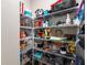 Organized pantry with wire shelving, offering ample storage space for food and supplies at 4064 Sw 132Nd Ln, Ocala, FL 34473