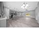 Bright open floor plan with an island, stainless appliances and recessed lighting at 4312 Sw 172Nd Place Rd, Ocala, FL 34473