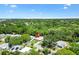 Aerial view of home in a wooded neighborhood at 518 Saint Andrews Blvd, Lady Lake, FL 32159