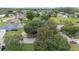 Neighborhood aerial view with lush trees, well-maintained lawns, and houses nestled within a quiet area at 5437 Se 34Th St, Ocala, FL 34480
