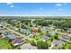Aerial view of community with lush greenery and scattered residences at 9853 Se 175Th Pl, Summerfield, FL 34491