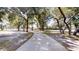 Long driveway winding through a scenic landscape with mature trees leading up to the home at 10528 Sw 27Th Ave, Ocala, FL 34476
