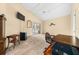 Neutral bedroom with carpeting and ceiling fan at 11586 Sw 75Th Cir, Ocala, FL 34476