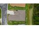 An aerial view of home, featuring its well-maintained roof and driveway at 2631 Sw 20Th Cir, Ocala, FL 34471