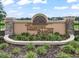 Thunder Ranch entrance sign with stone pillars, manicured landscaping, and clear sky at 5330 Ne 111Th Lane Rd, Anthony, FL 32617
