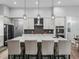 Modern kitchen featuring a large center island and stainless steel appliances at 5330 Ne 111Th Lane Rd, Anthony, FL 32617