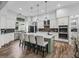 Modern kitchen featuring a large center island, stainless steel appliances, and ample counter space at 5330 Ne 111Th Lane Rd, Anthony, FL 32617