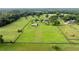 Expansive horse property featuring a large grassy area, black fencing, and several residences in a tranquil rural setting at 5661 Nw 96Th Ln, Ocala, FL 34482