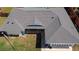 Aerial shot showing the roof of the home and the front yard at 6211 Se 126Th St, Belleview, FL 34420