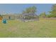 Expansive backyard featuring a screened-in pool and lush green grass, perfect for entertaining at 6211 Se 126Th St, Belleview, FL 34420