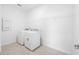 Laundry room with modern washer and dryer at 7536 Sw 60Th St, Ocala, FL 34476