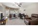 Comfortable home office with desk, chair, bay window and ample natural light at 8352 Se 168Th Trinity Pl, The Villages, FL 32162