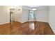 Bright dining room with laminate floors and large windows at 8650 Sw 83Rd Loop, Ocala, FL 34481