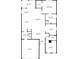 Detailed floor plan showcasing the layout of the home, including dimensions of each room at 8870 Sw 62Nd Ave, Ocala, FL 34476