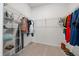 Spacious walk-in closet with wire shelving, offering ample storage for clothing and accessories at 8870 Sw 62Nd Ave, Ocala, FL 34476