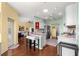 A modern kitchen with a center island, stainless appliances, and open floor plan at 9628 Sw 90Th St, Ocala, FL 34481