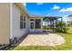 Paver patio and screened lanai enhance the outdoor living space at 9628 Sw 90Th St, Ocala, FL 34481