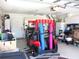 This garage features room for storage, a golf cart, and other garage items. A must see! at 13762 Sw 112Th Ter, Dunnellon, FL 34432