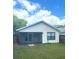 Enclosed back porch and privacy fence at 2209 Ne 40Th Ave, Ocala, FL 34470