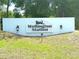 Decorative community sign, 