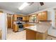 Functional kitchen with stainless steel appliances and ample countertop space at 2416 Se 15Th St, Ocala, FL 34471