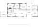 Detailed floor plan showing layout of bedrooms, bathrooms, kitchen, living room, and other rooms at 3299 County Road 521, Wildwood, FL 34785