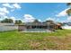 Spacious backyard featuring a screened-in pool area, perfect for outdoor entertaining and relaxation at 3881 Se 61St Pl, Ocala, FL 34480