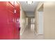 Bright foyer with tile flooring and a red front door at 8532 Sw 65Th Court Rd, Ocala, FL 34476