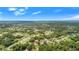 Aerial view of a house with a gray roof surrounded by lush trees, offering privacy and a sense of seclusion at 10716 Sw 53Rd Cir, Ocala, FL 34476