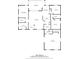 Floor plan showing home layout, including the living room, kitchen, bedrooms, and screened porch at 11521 Se 1St Street Rd, Silver Springs, FL 34488