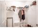 Walk-in closet with functional shelving and ample storage for clothing and accessories at 13561 Sw 85Th Pl, Dunnellon, FL 34432