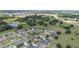 Expansive aerial view of a residential neighborhood featuring well-maintained homes and lush green spaces at 4360 Sw 62Nd Loop, Ocala, FL 34474