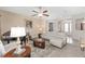 Bright living room with plush seating, elegant decor, and a sophisticated ambiance at 4360 Sw 62Nd Loop, Ocala, FL 34474