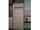 Close-up of HVAC service sticker listing installation and maintenance details for informed buyers at 5130 Se 106 Lane, Belleview, FL 34420