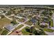 Aerial view of the neighborhood showcasing the surrounding community and well-maintained lawns at 5920 Sw 88Th Pl, Ocala, FL 34476