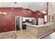 Modern kitchen with stainless steel appliances, breakfast bar, and ample counter space at 8053 Sw 62Nd Ave, Ocala, FL 34476