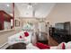 Bright living room boasts an open floor plan with views into dining room and entryway at 8053 Sw 62Nd Ave, Ocala, FL 34476