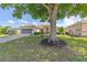 Charming single-story home with a large tree, well-manicured lawn, and attached two-car garage at 9663 Sw 92Nd Place Rd, Ocala, FL 34481