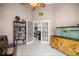 Office space showcasing a built-in bookcase and an aquarium at 11140 Sw 53Rd Cir, Ocala, FL 34476