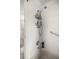 Updated bathroom with tile surround shower and grab bars at 11140 Sw 53Rd Cir, Ocala, FL 34476