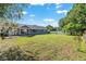 An oversized lawn with mature trees offers privacy and space for recreation at 1404 Se 40Th Ct, Ocala, FL 34471
