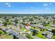 Charming neighborhood with manicured lawns and tree-lined streets under a clear blue sky at 17576 Se 96Th Ct, Summerfield, FL 34491
